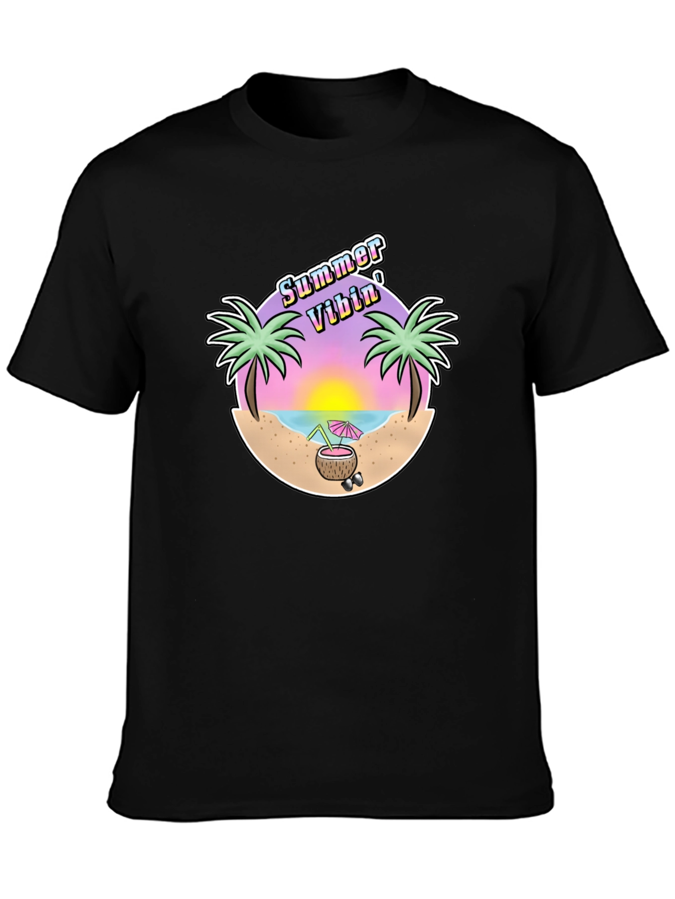 Summer Vibin Graphic T-Shirt