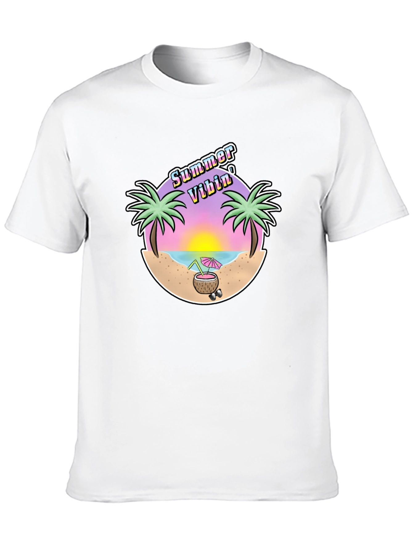 Summer Vibin Graphic T-Shirt