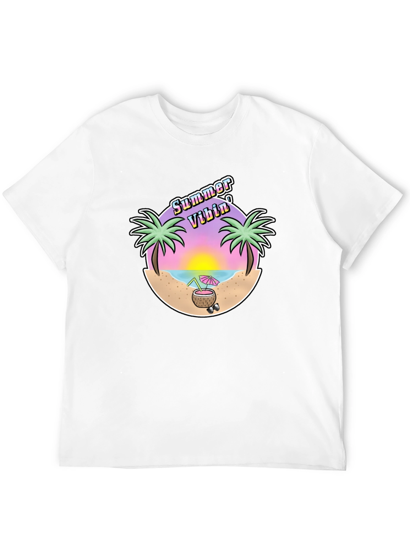 Summer Vibin Graphic T-Shirt