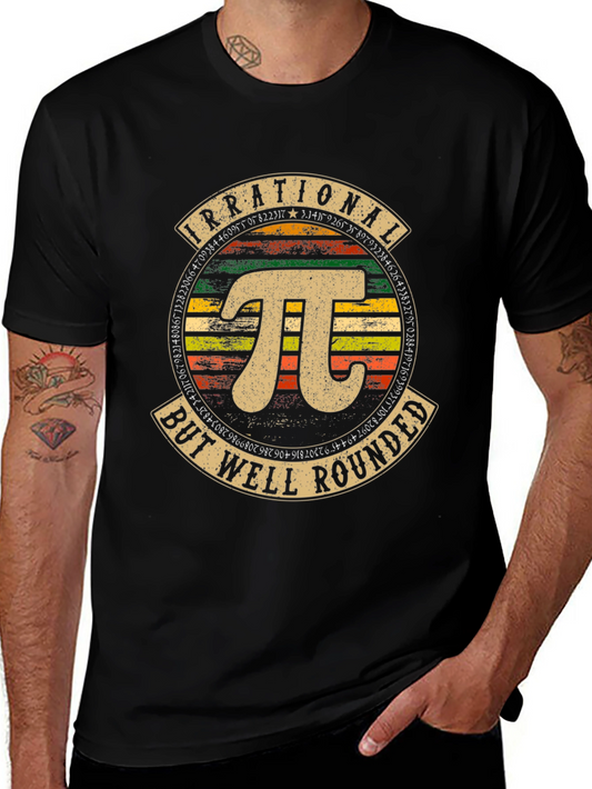 Irrational But Well Rounded Pi T-Shirt