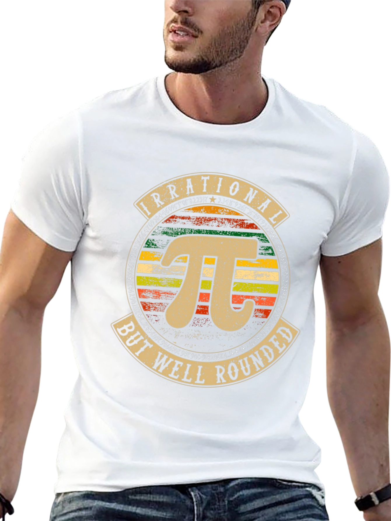 Irrational But Well Rounded Pi T-Shirt