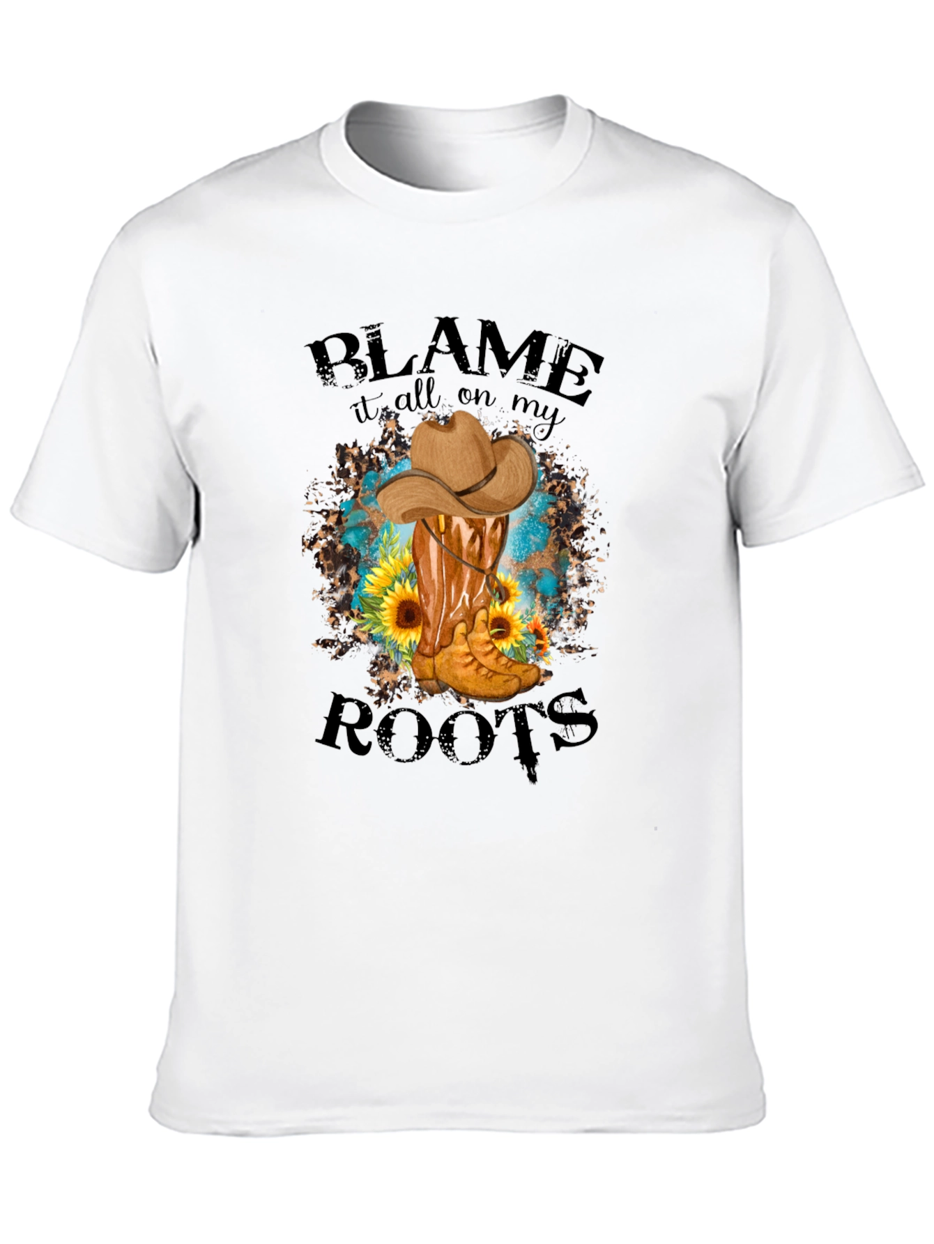 Blame It On My Roots Graphic Tee
