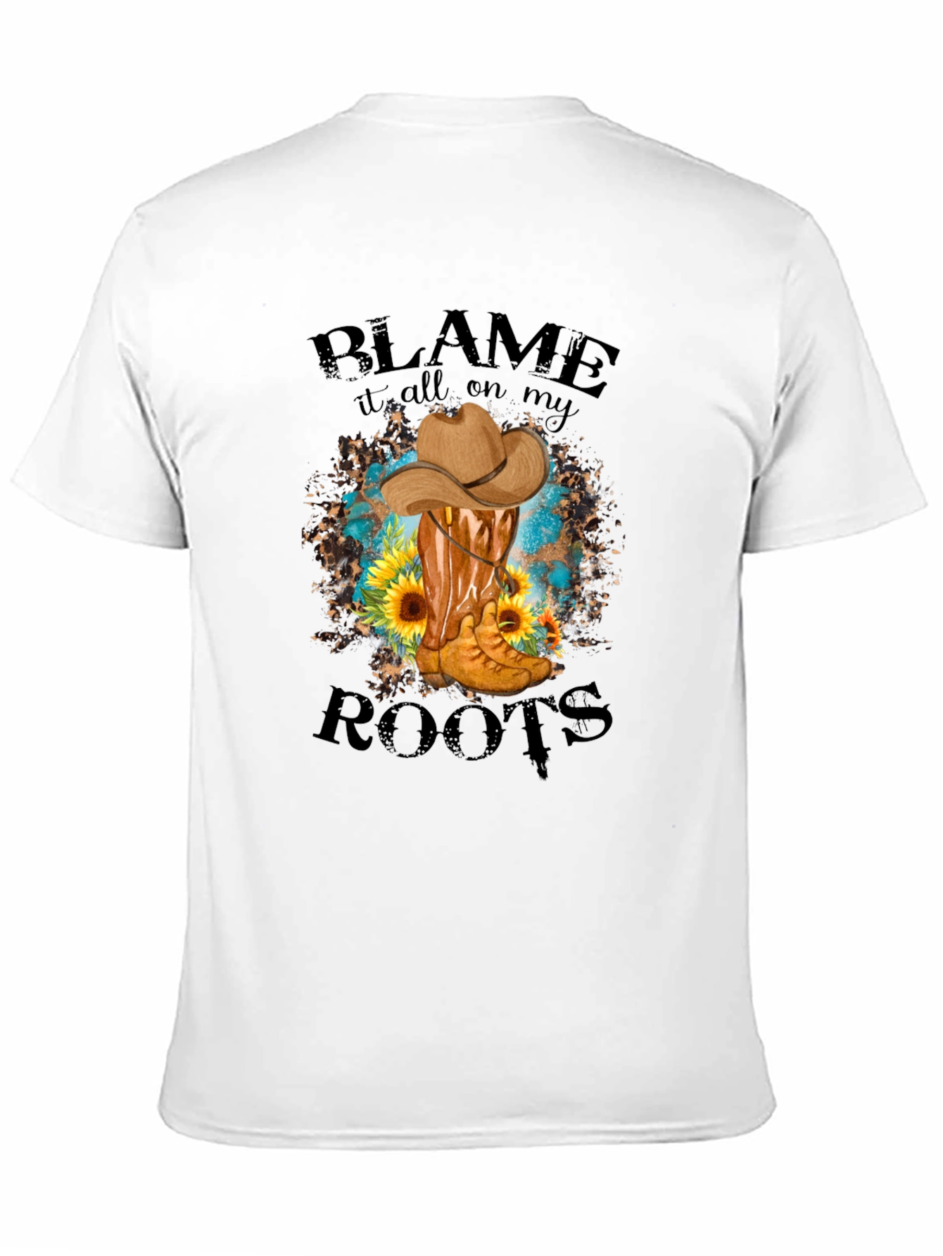 Blame It On My Roots Graphic Tee