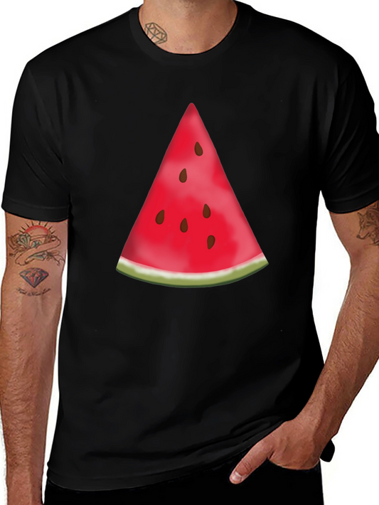 Watermelon Slice Graphic Tee - Summer Style