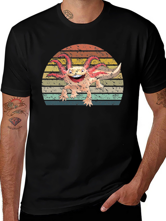 Retro Axolotl T-Shirt