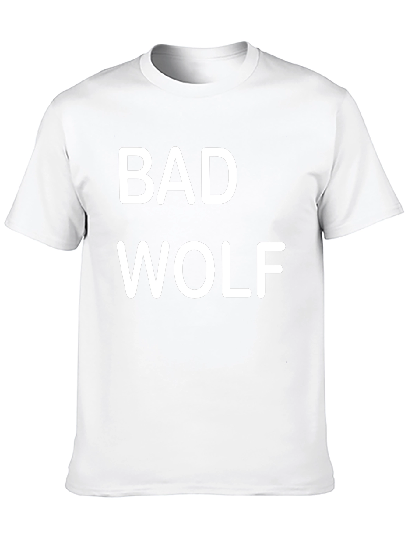 Bad Wolf Graphic T-Shirt - Black Short Sleeve