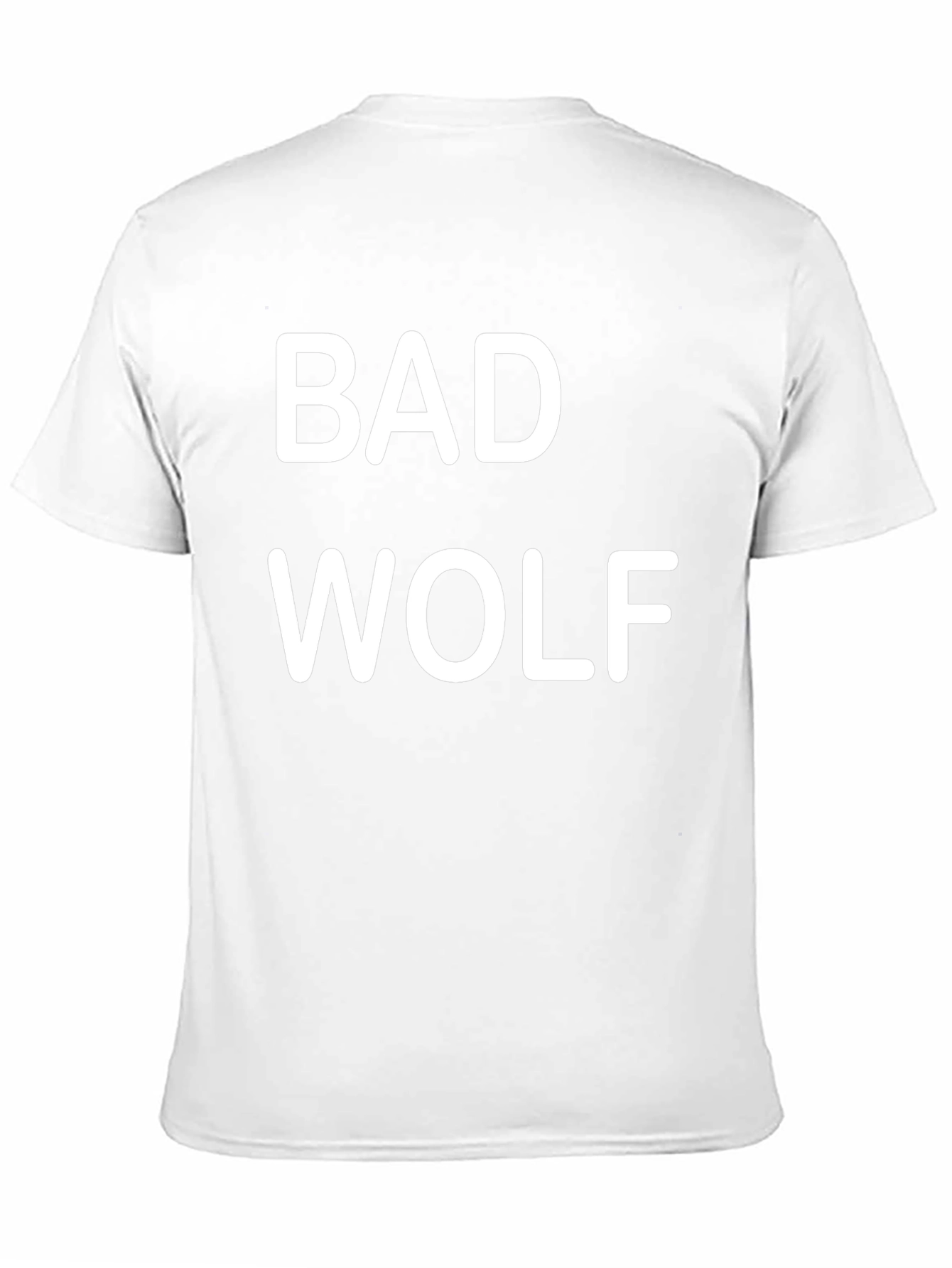 Bad Wolf Graphic T-Shirt - Black Short Sleeve