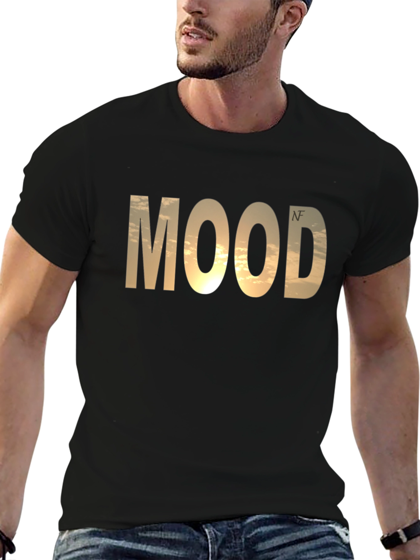 Mood Graphic Tee - Trendy Casual Shirt