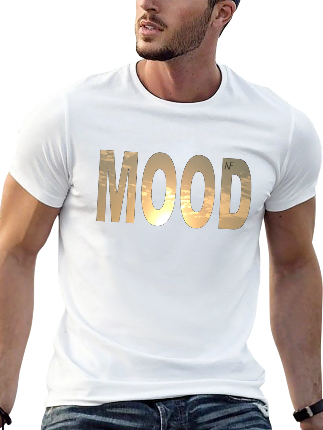 Mood Graphic Tee - Trendy Casual Shirt