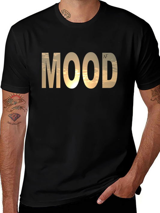 Mood Graphic Tee - Trendy Casual Shirt