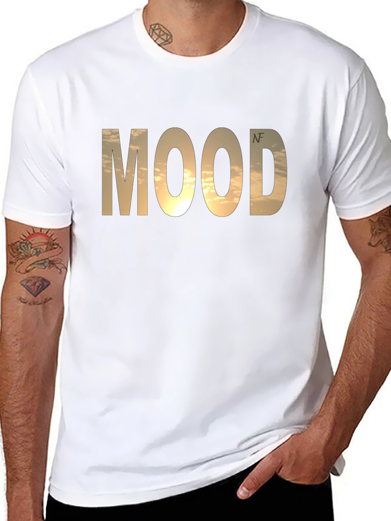 Mood Graphic Tee - Trendy Casual Shirt