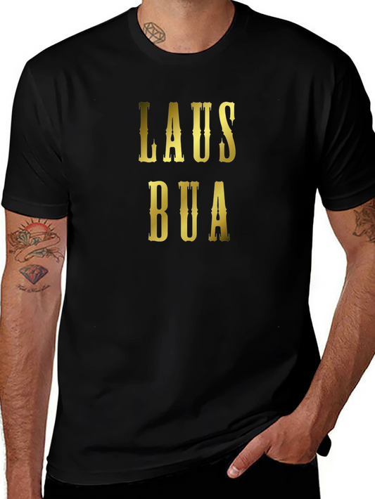 Lausbua T-Shirt - Black Cotton Blend Tee