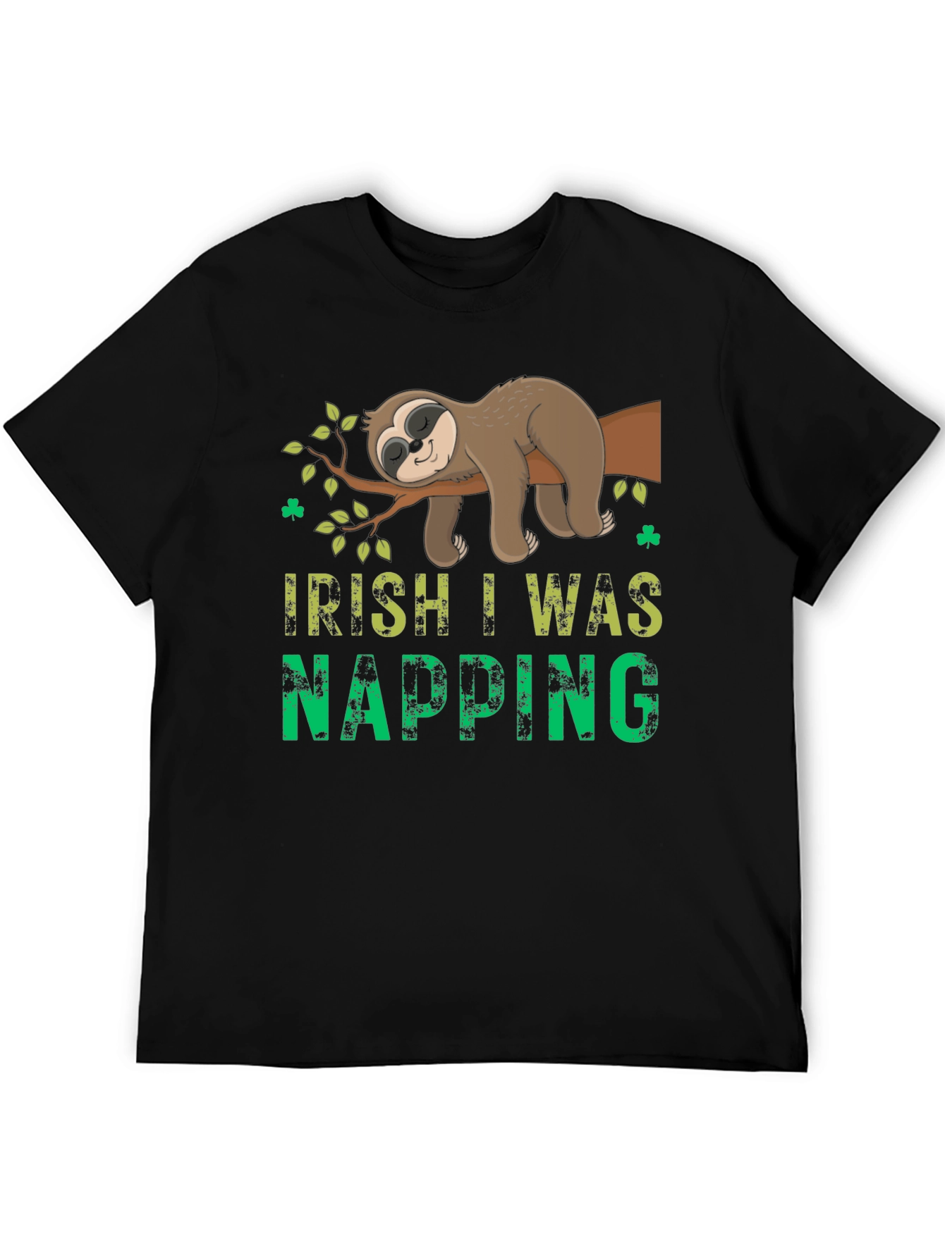 Irish I Was Napping Sloth Tee
