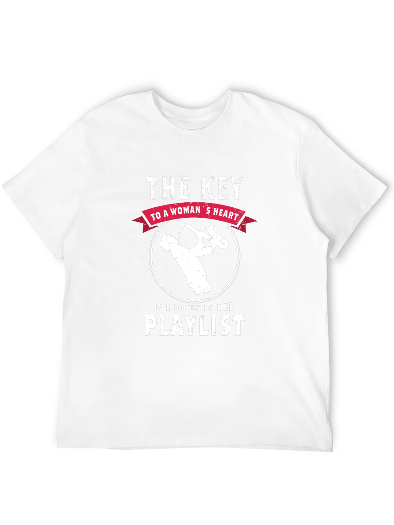 Musical Heartbeat Tee: Key to a Womans Heart T-Shirt