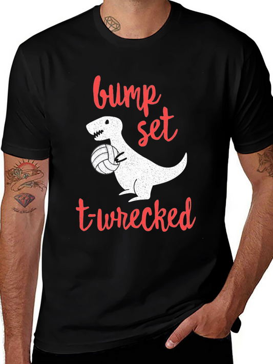 Bump Set T-Wrecked Volleyball T-Shirt