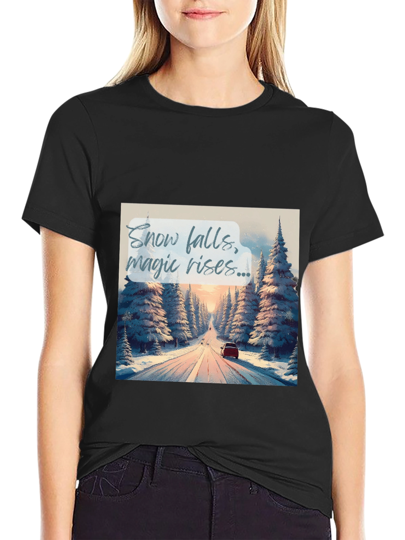 Winter Road Trip T-Shirt