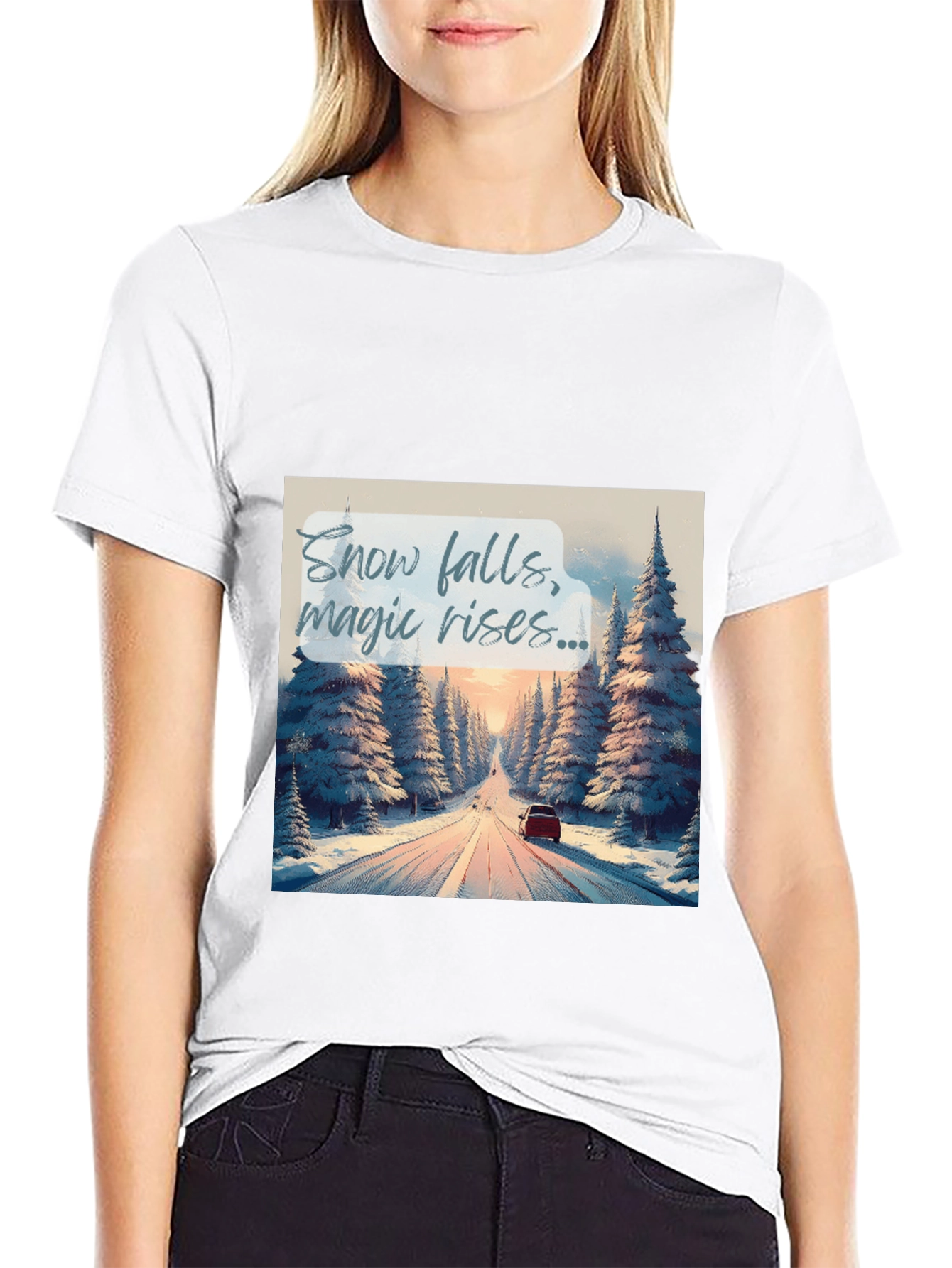 Winter Road Trip T-Shirt