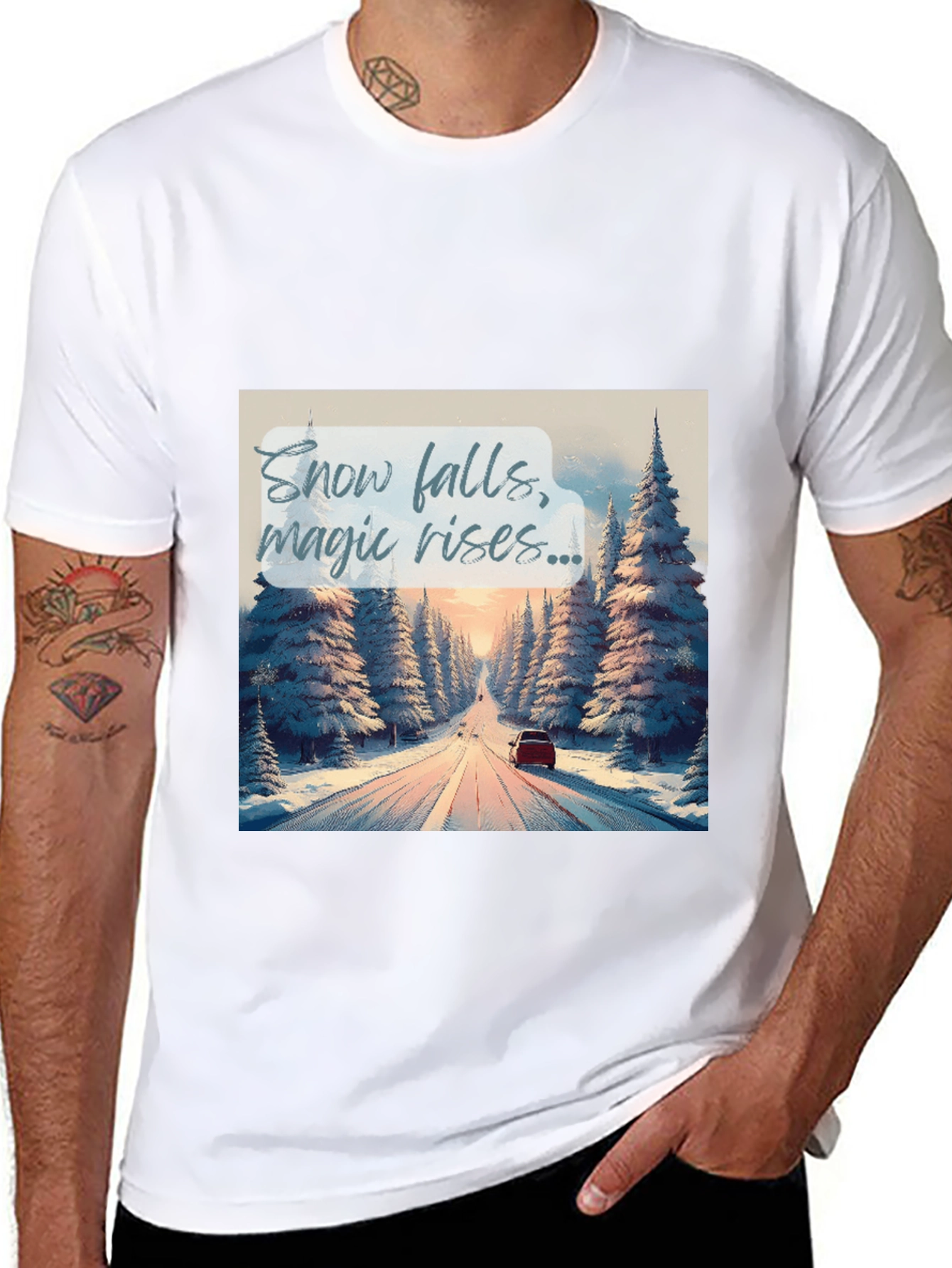 Winter Road Trip T-Shirt