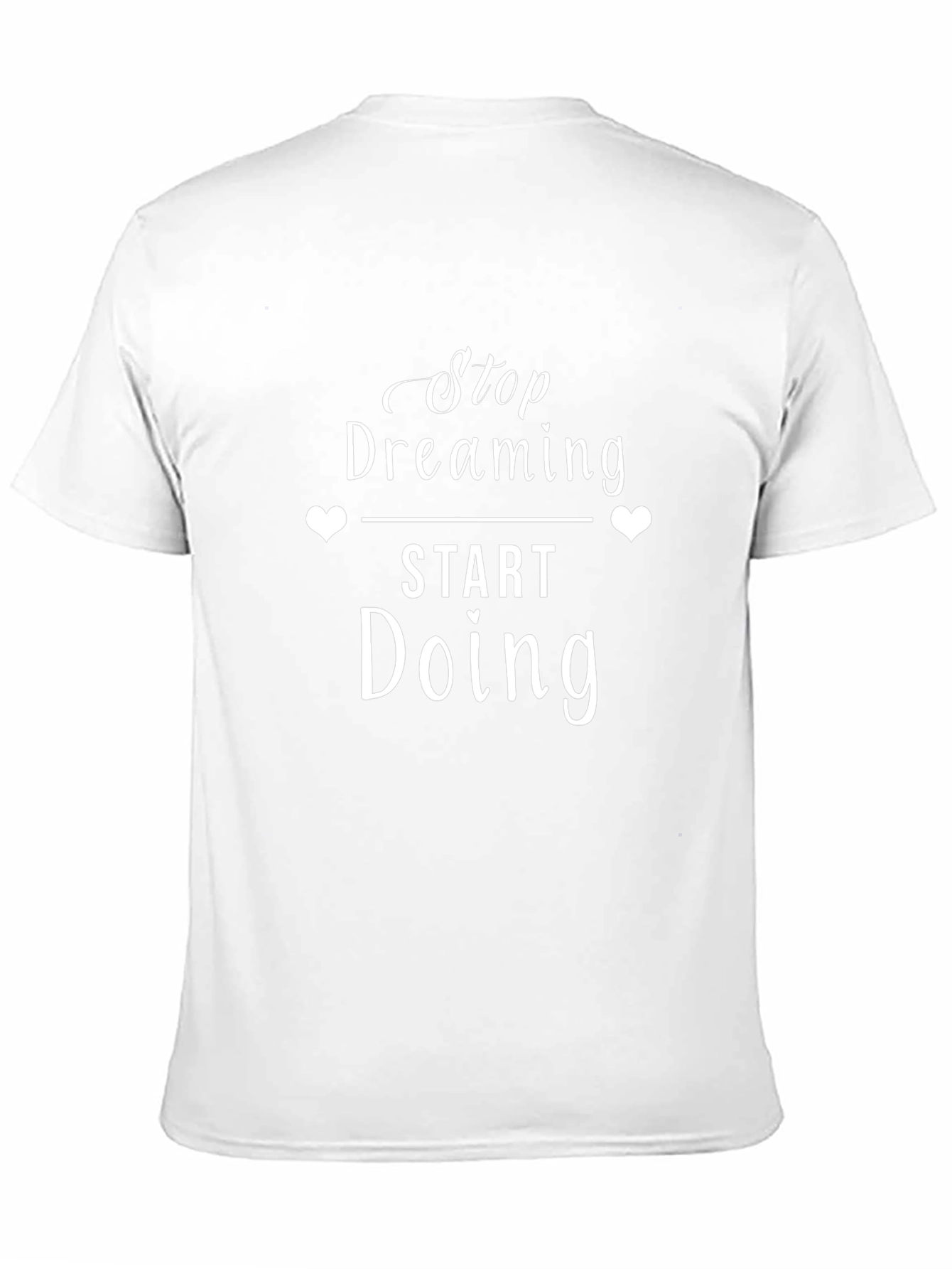 Stop Dreaming Start Doing Black T-Shirt