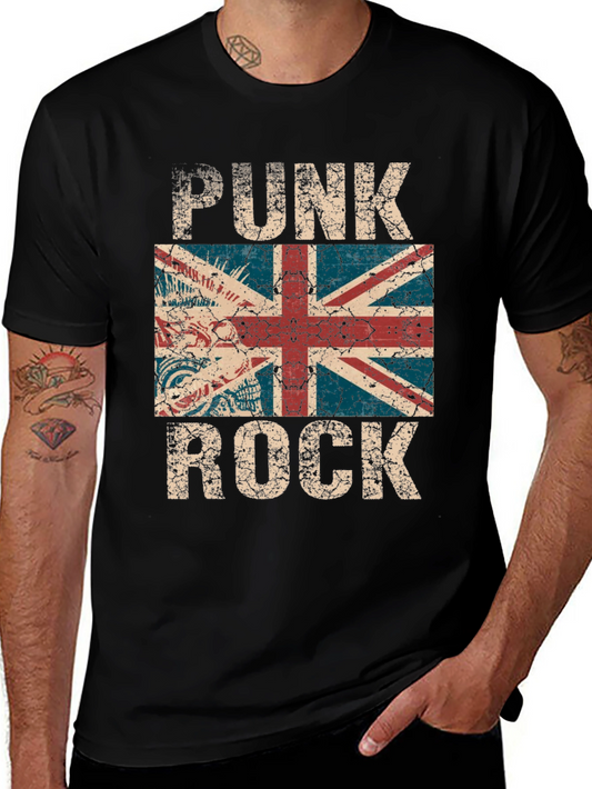Punk Rock Union Jack Graphic Tee