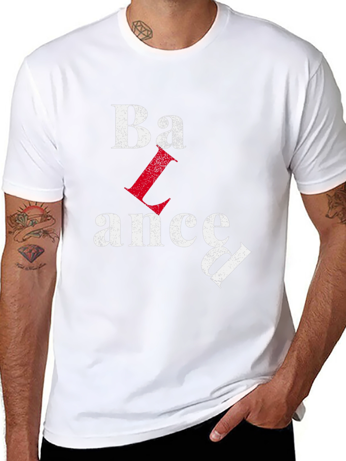Balance Graphic T-Shirt - Stylish Design