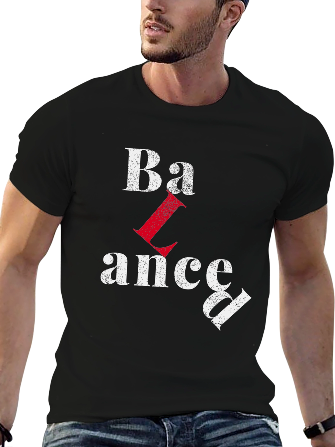 Balance Graphic T-Shirt - Stylish Design