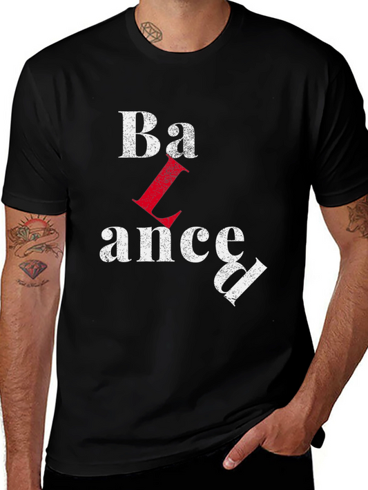 Balance Graphic T-Shirt - Stylish Design