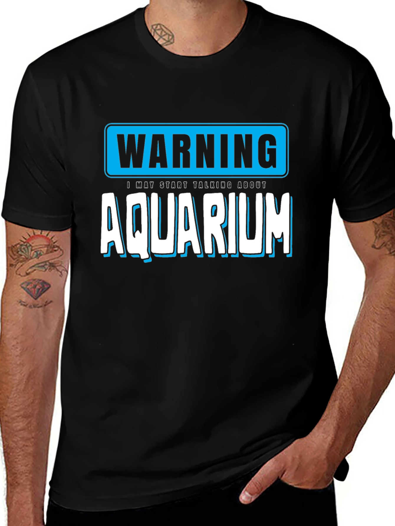 Warning Aquarium T-Shirt