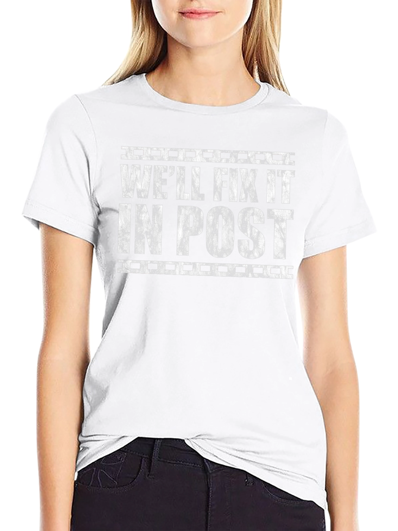 Well Fix It In Post Black T-Shirt