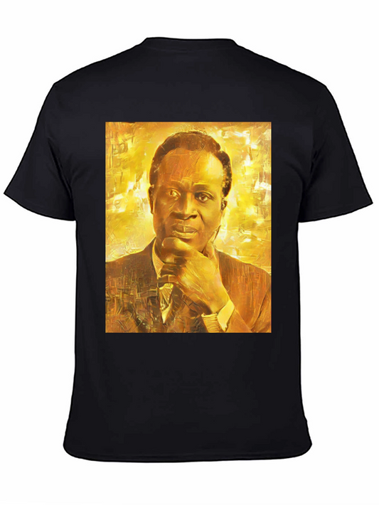 Kwame Nkrumah T-Shirt - Artistic Portrait