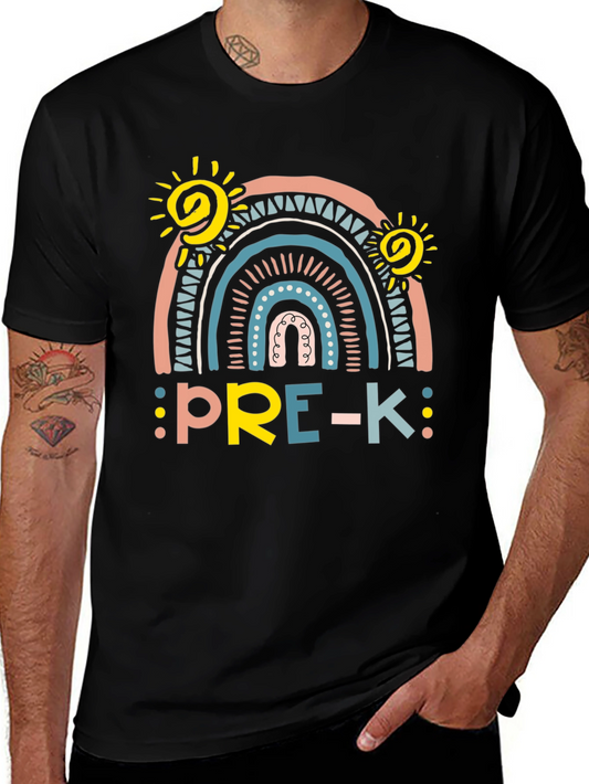 Pre-K Rainbow Graphic T-Shirt