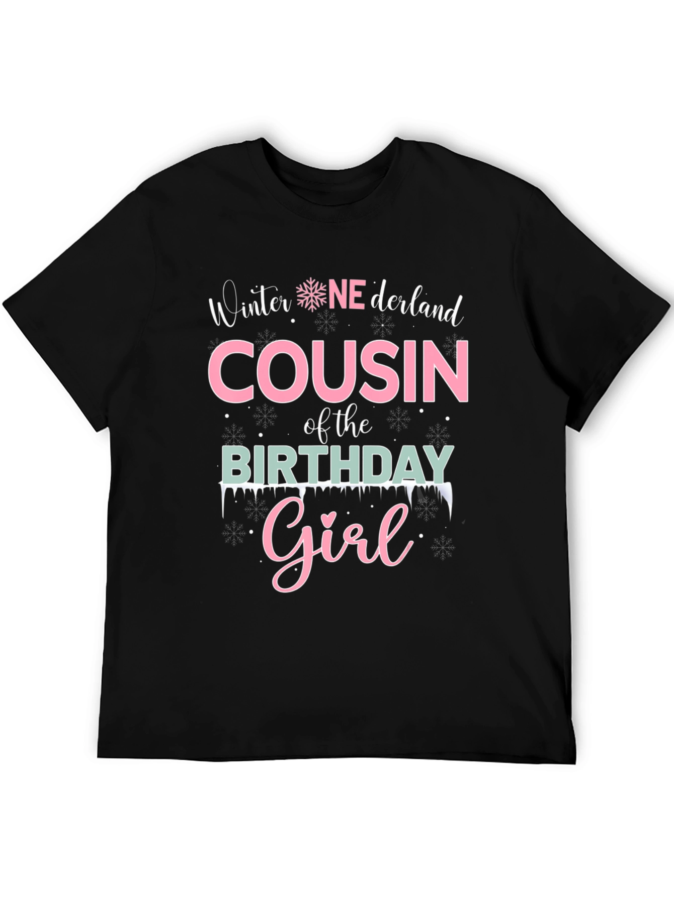 Winter Cousin of the Birthday Girl T-Shirt
