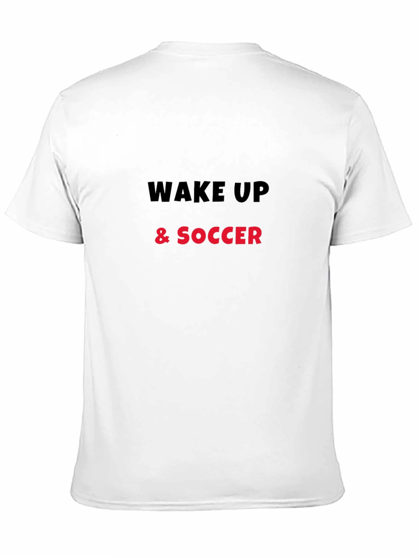 Wake Up & Soccer Graphic Tee
