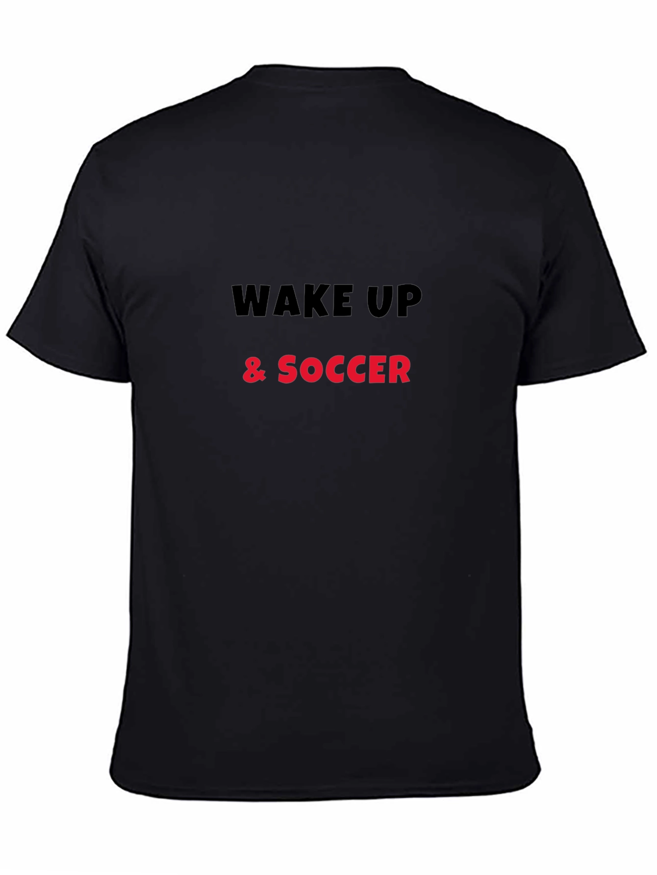 Wake Up & Soccer Graphic Tee