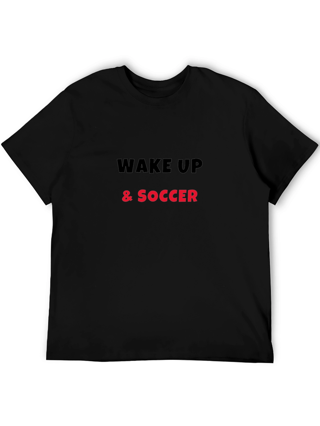 Wake Up & Soccer Graphic Tee