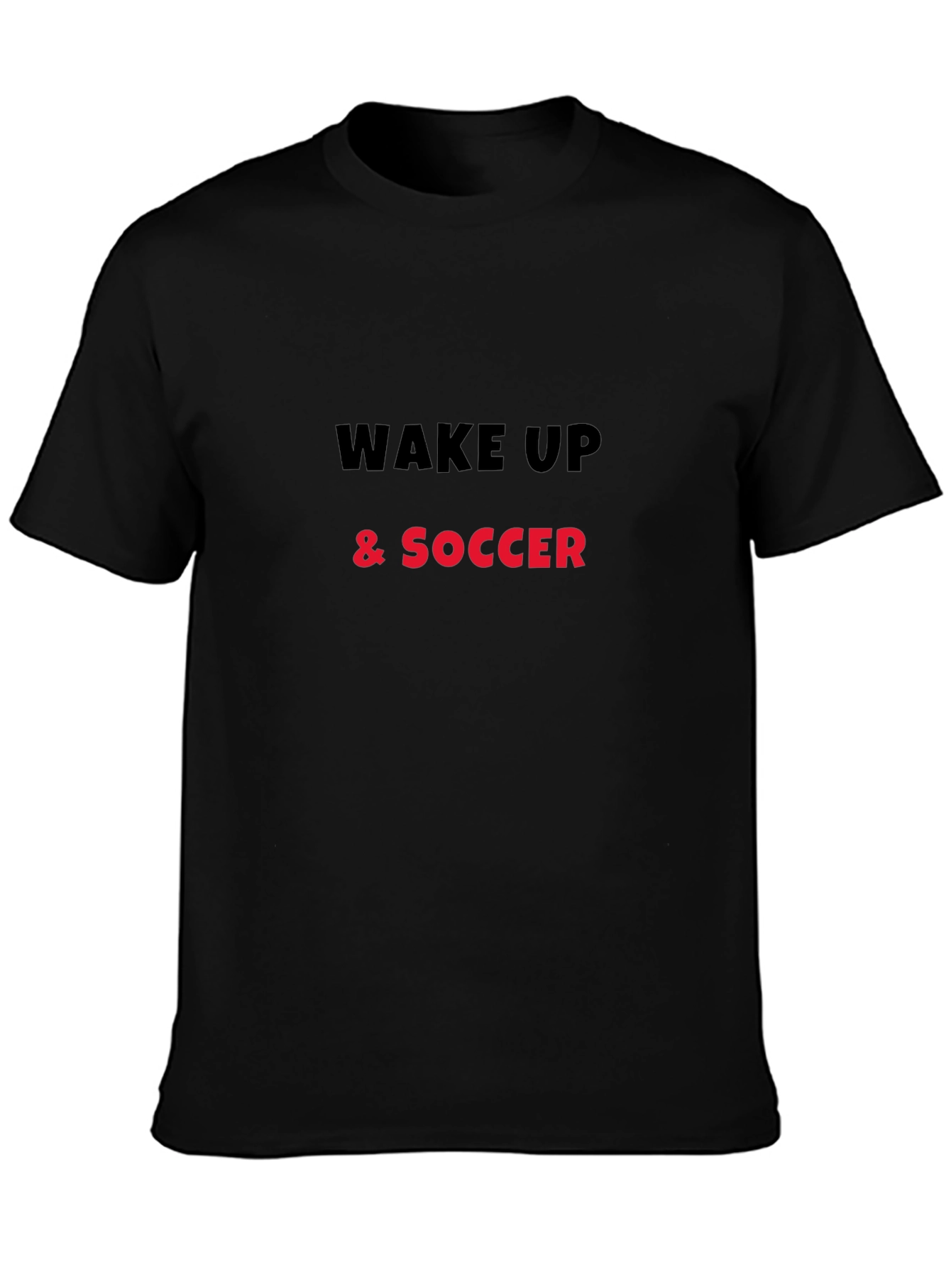 Wake Up & Soccer Graphic Tee
