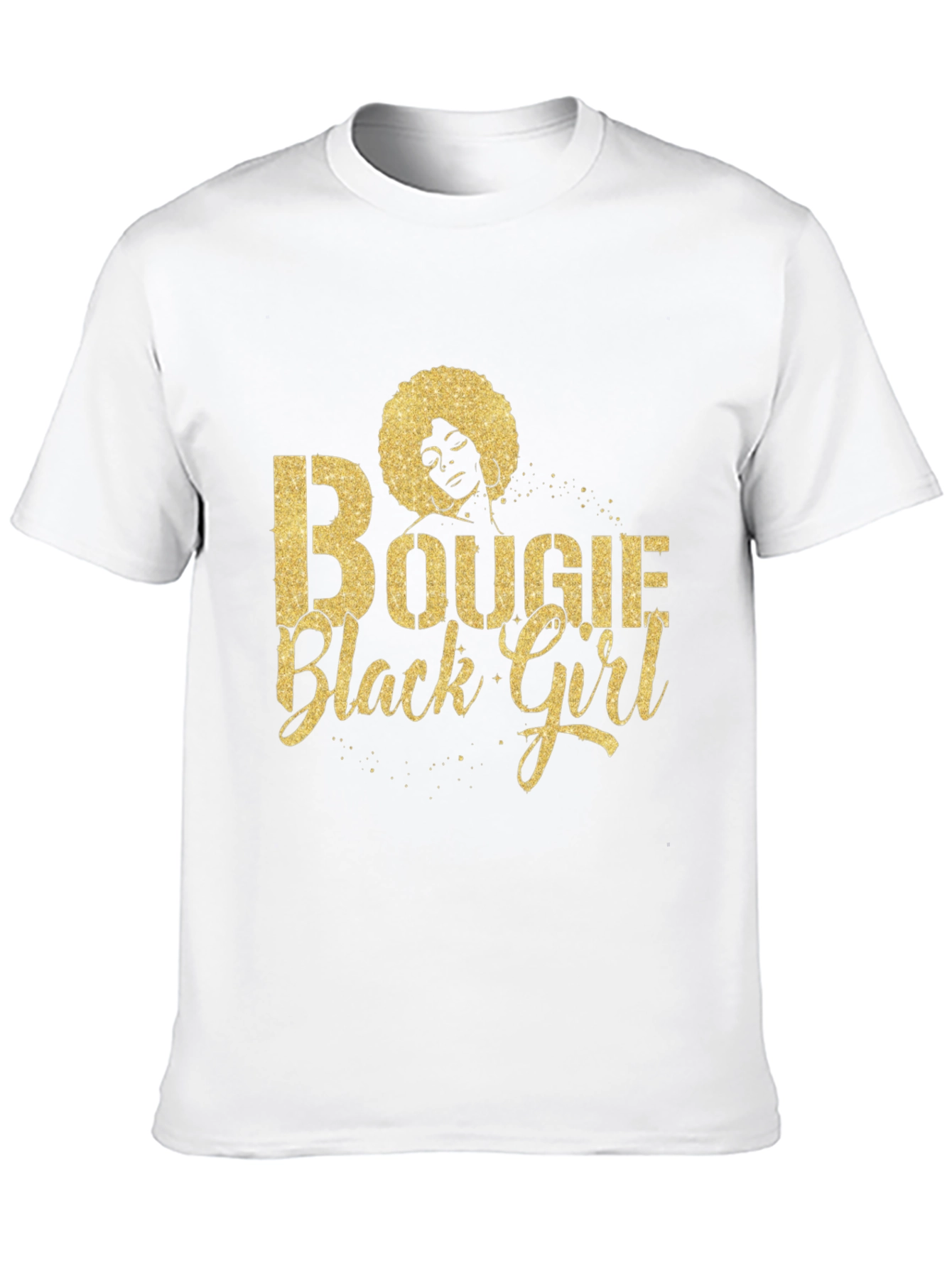 Bougie Black Girl Graphic Tee - Stylish Cotton T-Shirt