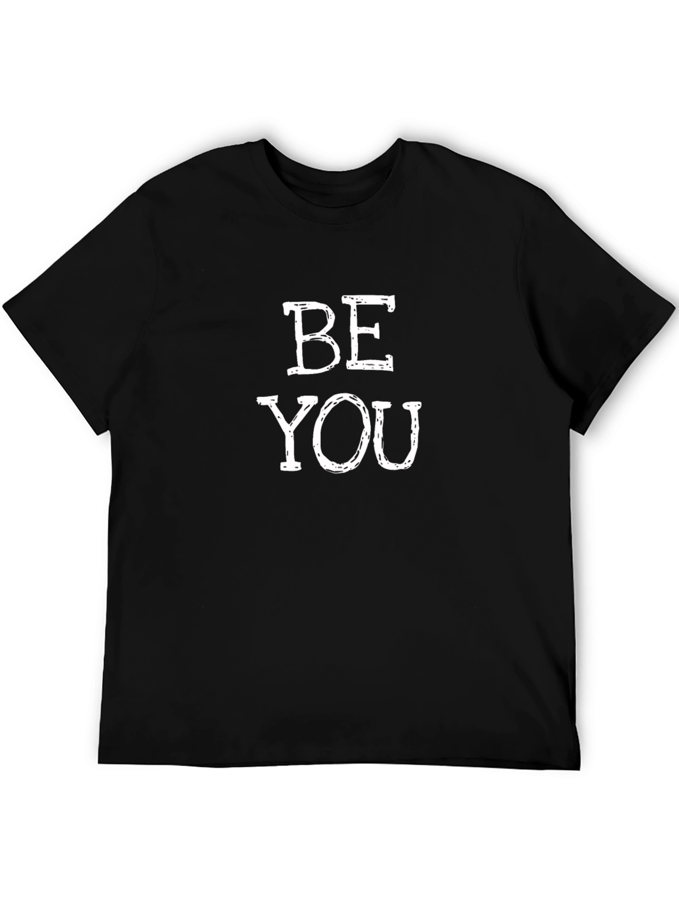 Be You Black Graphic T-Shirt