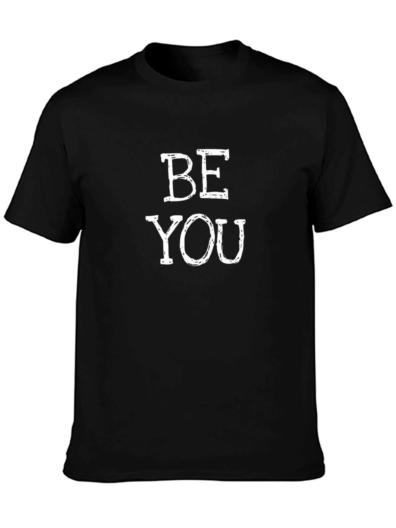 Be You Black Graphic T-Shirt