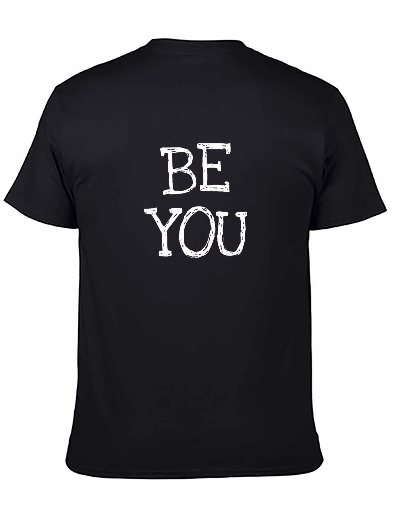 Be You Black Graphic T-Shirt