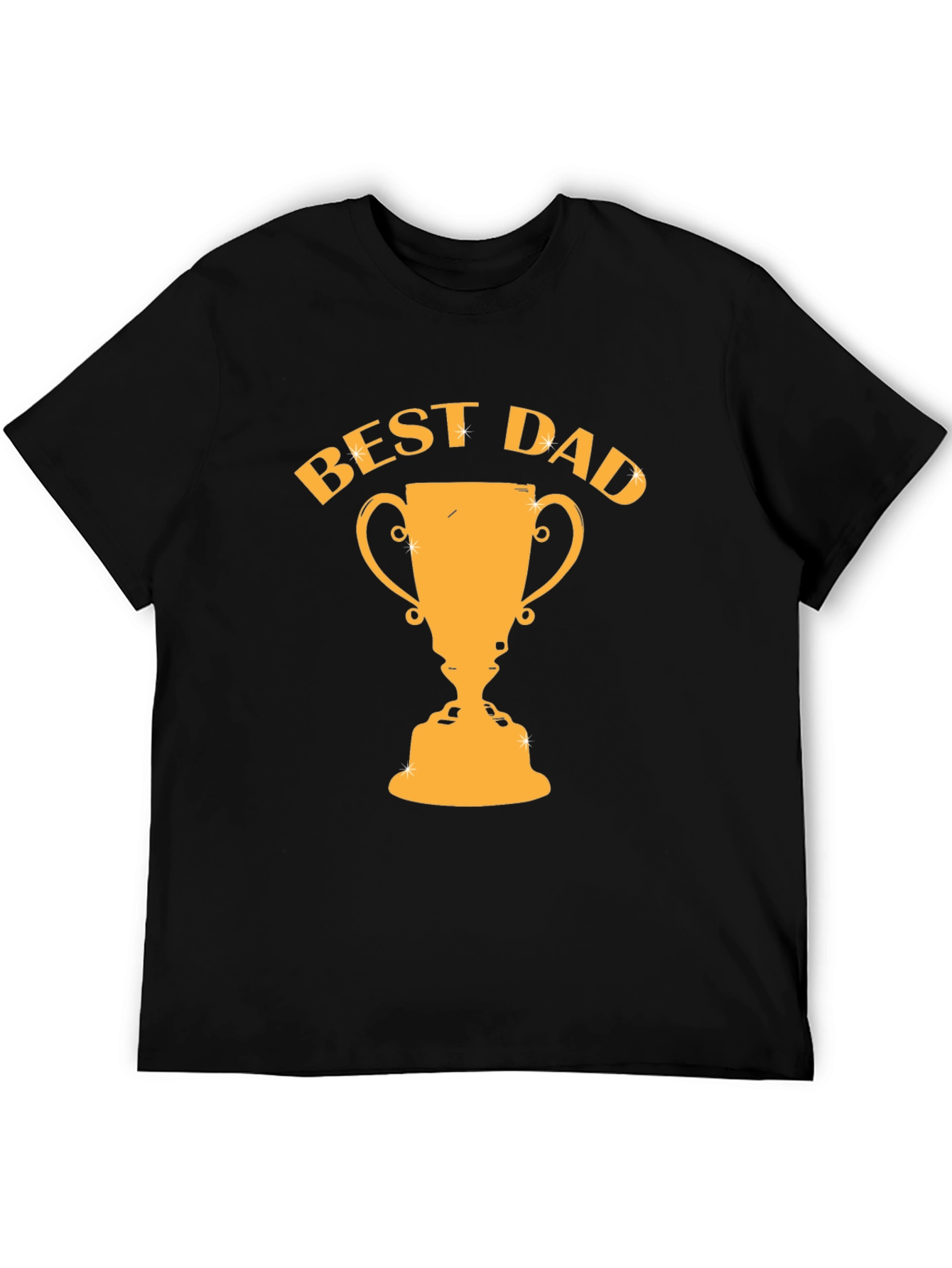Best Dad Trophy Graphic Tee - Fathers Day Gift