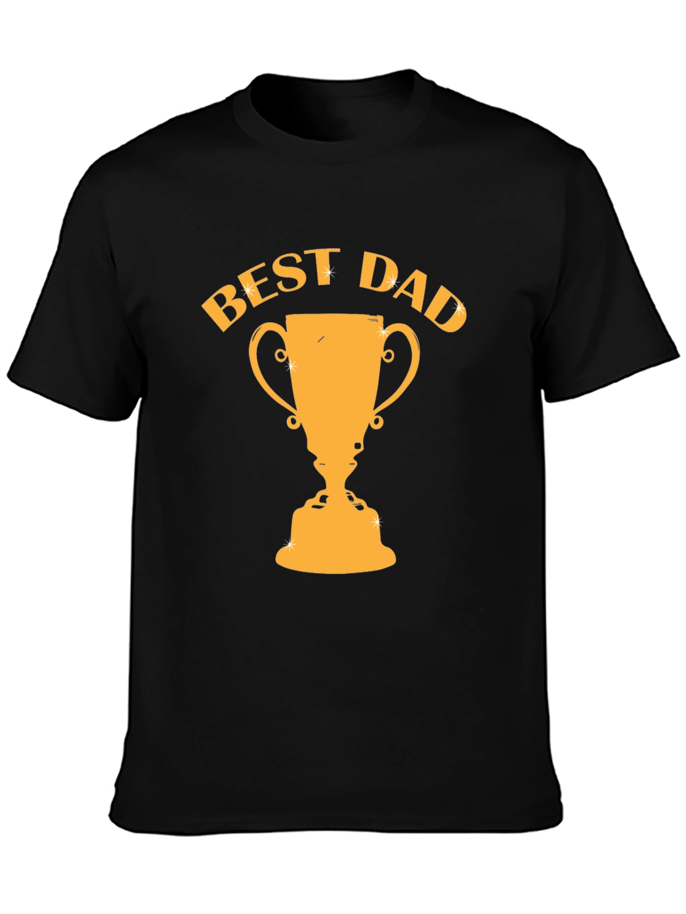 Best Dad Trophy Graphic Tee - Fathers Day Gift