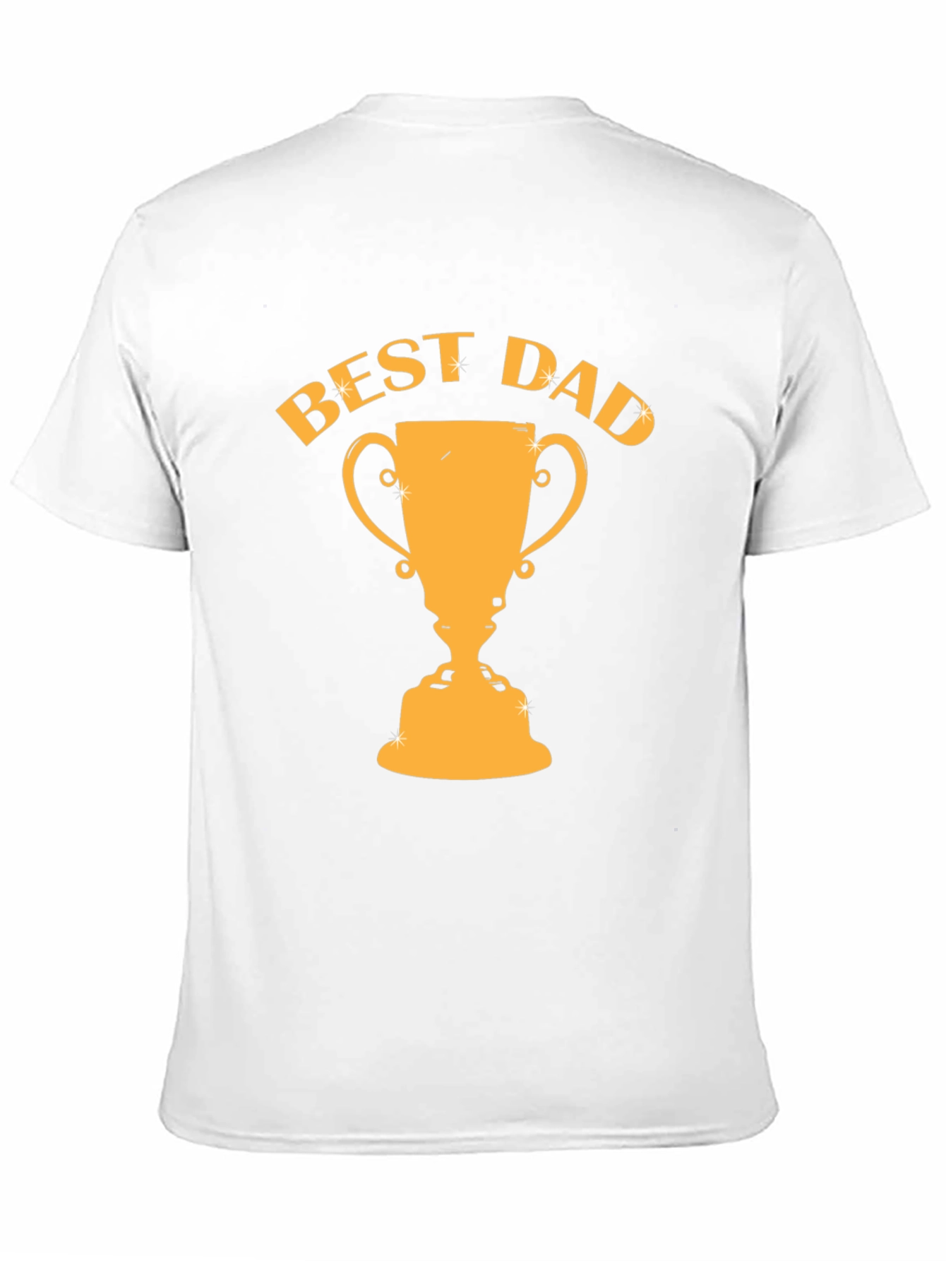 Best Dad Trophy Graphic Tee - Fathers Day Gift