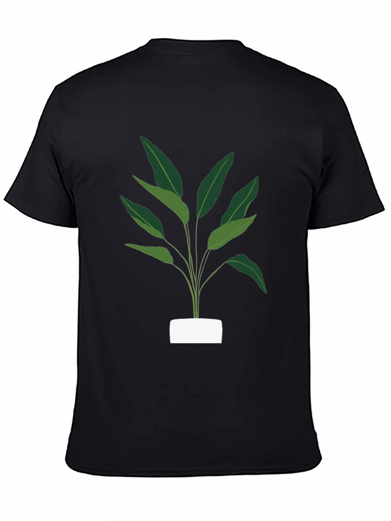Black Plant Graphic Tee