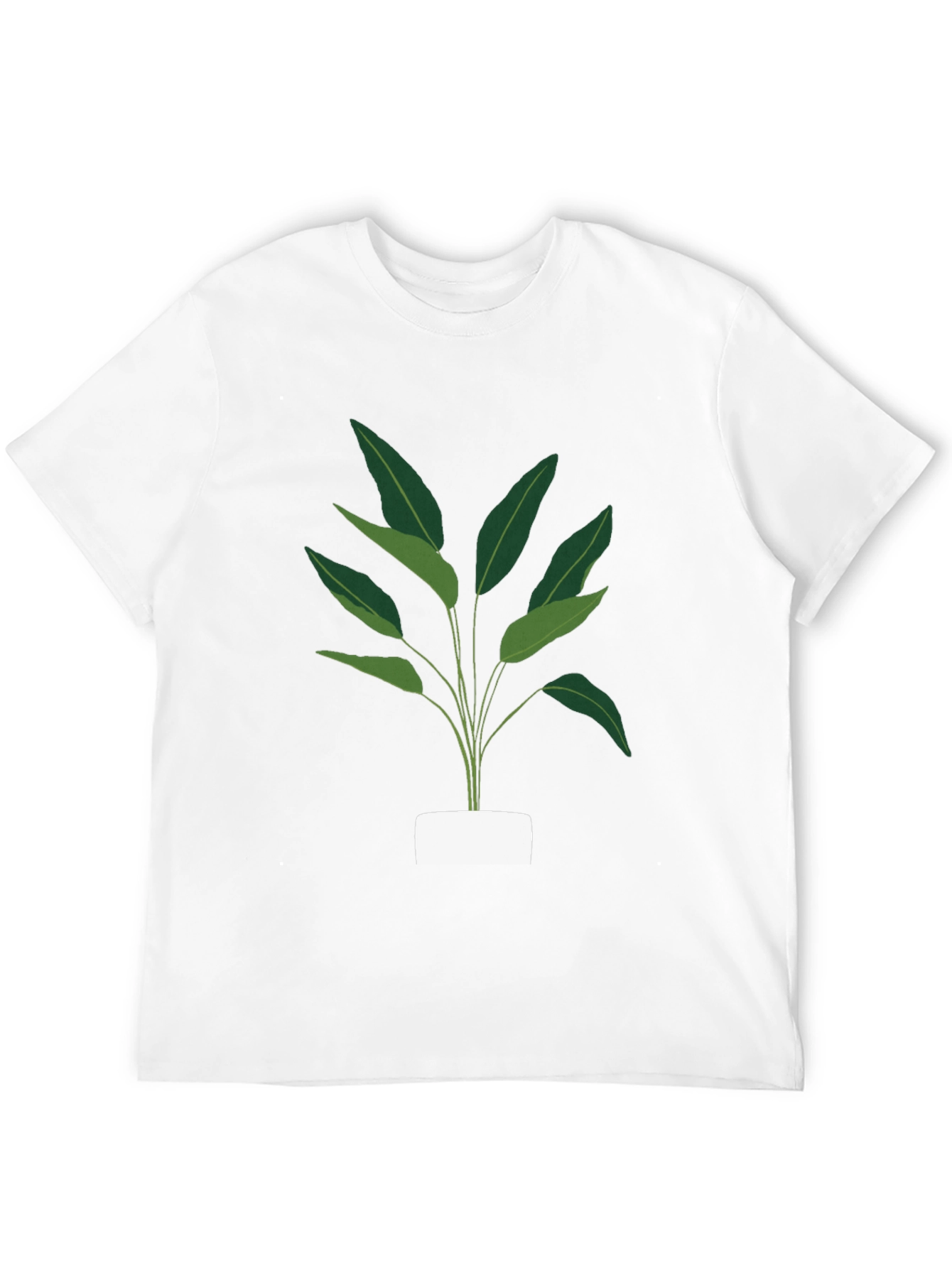 Black Plant Graphic Tee