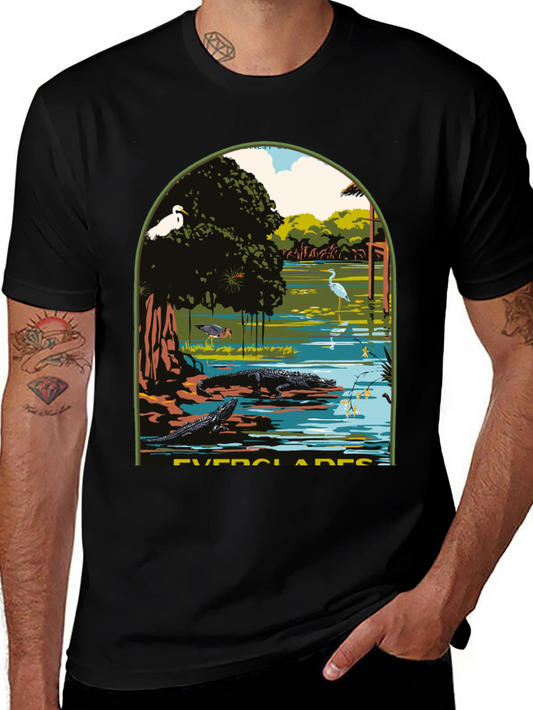Everglades Graphic Tee - Nature Lovers T-Shirt
