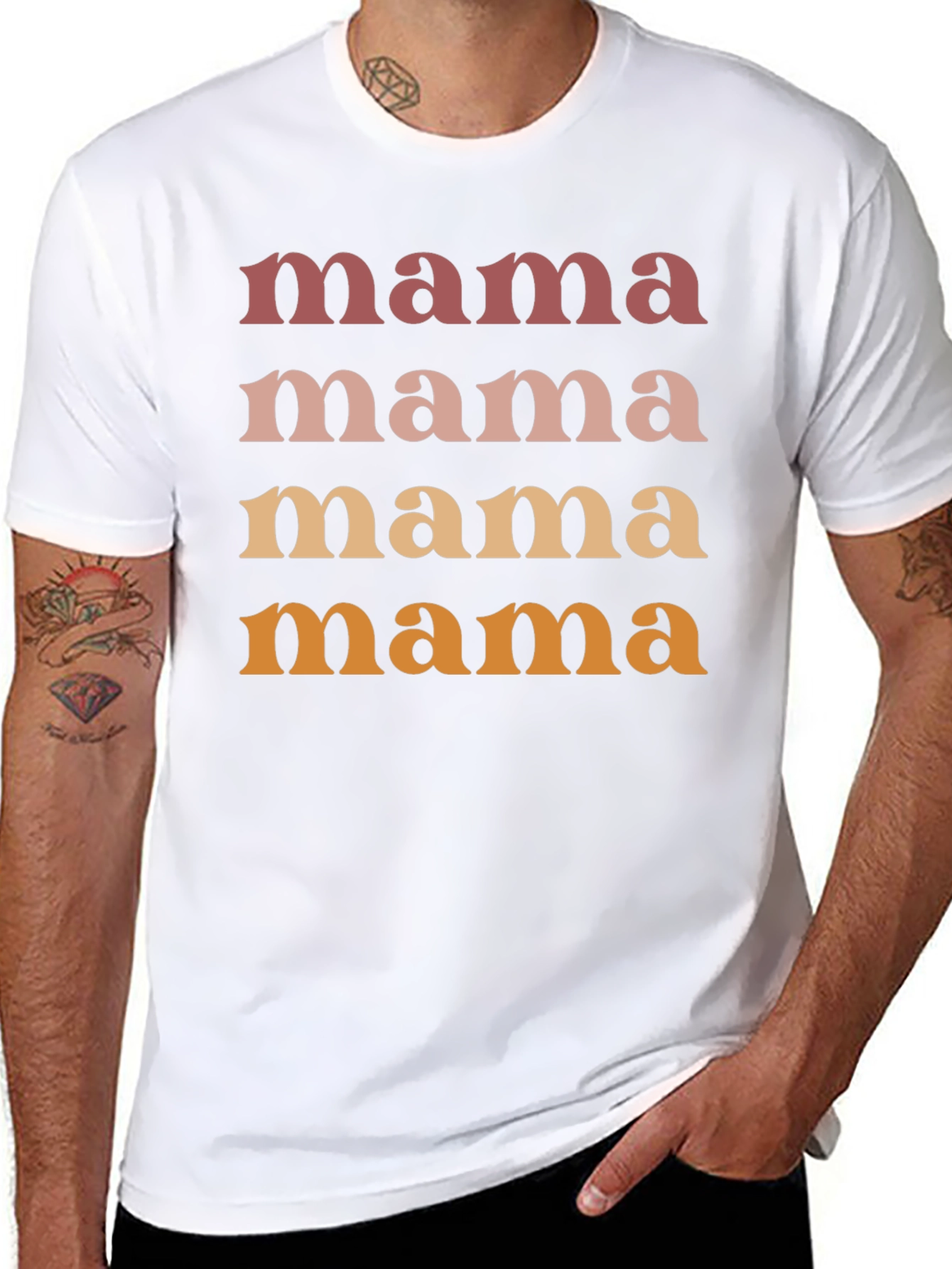 Retro Mama Graphic Tee - Comfort Fit