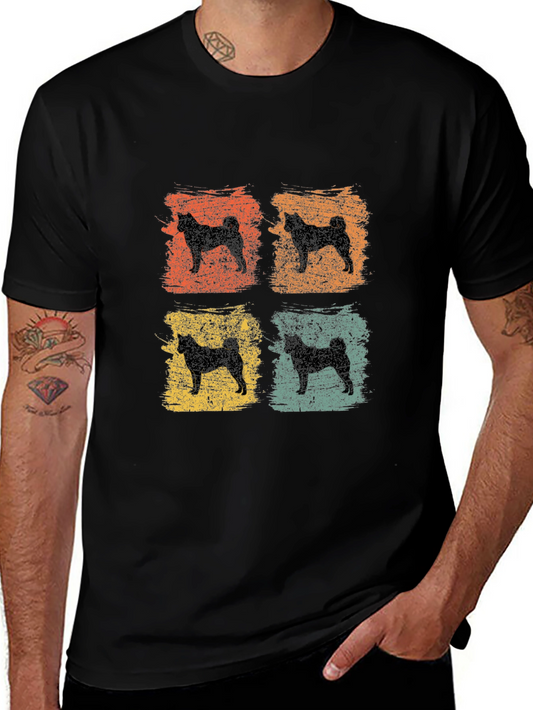 Vintage Dog Breed T-Shirt - Retro Graphic Tee