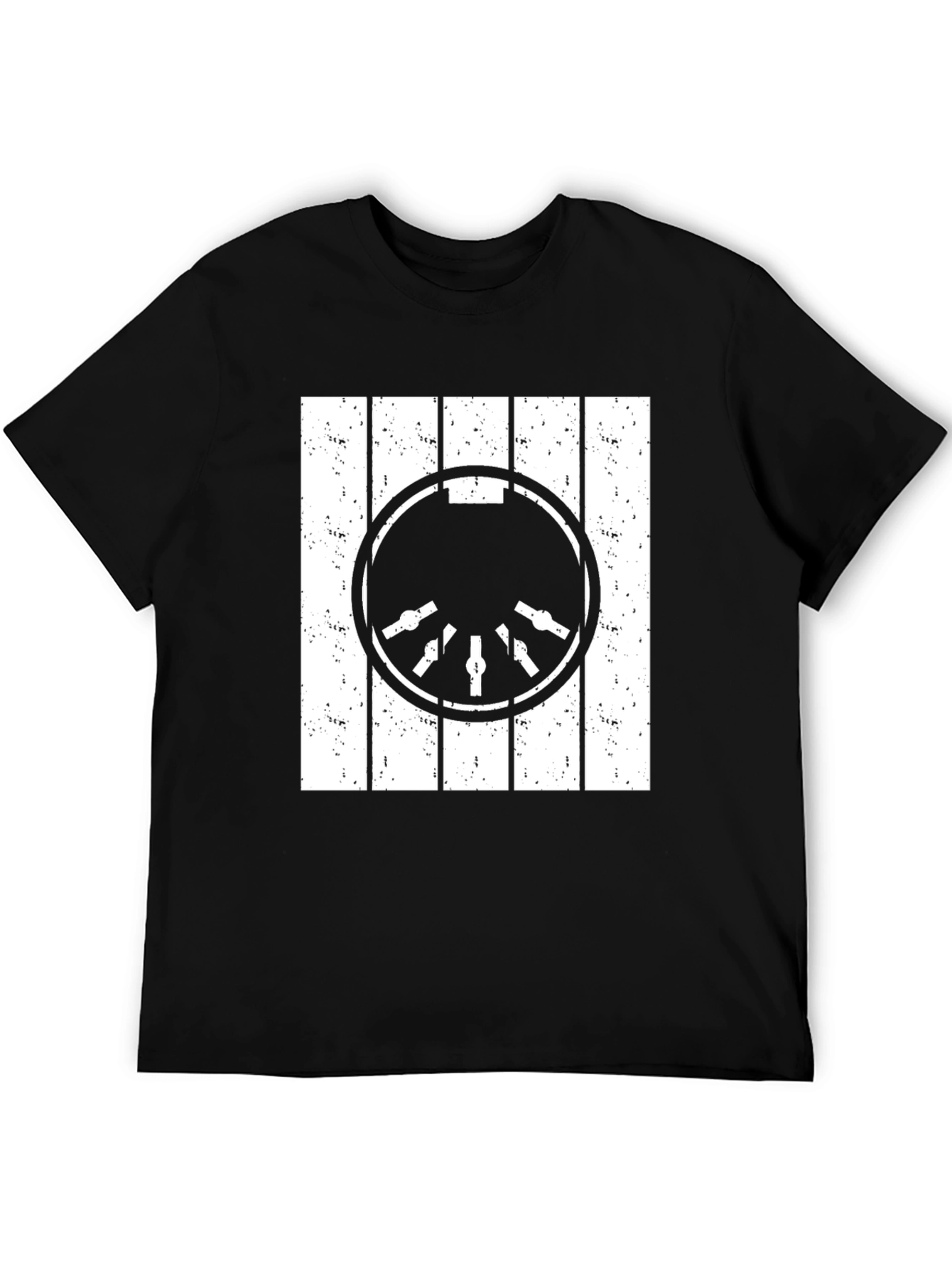Millennium Falcon Cockpit T-Shirt - Distressed