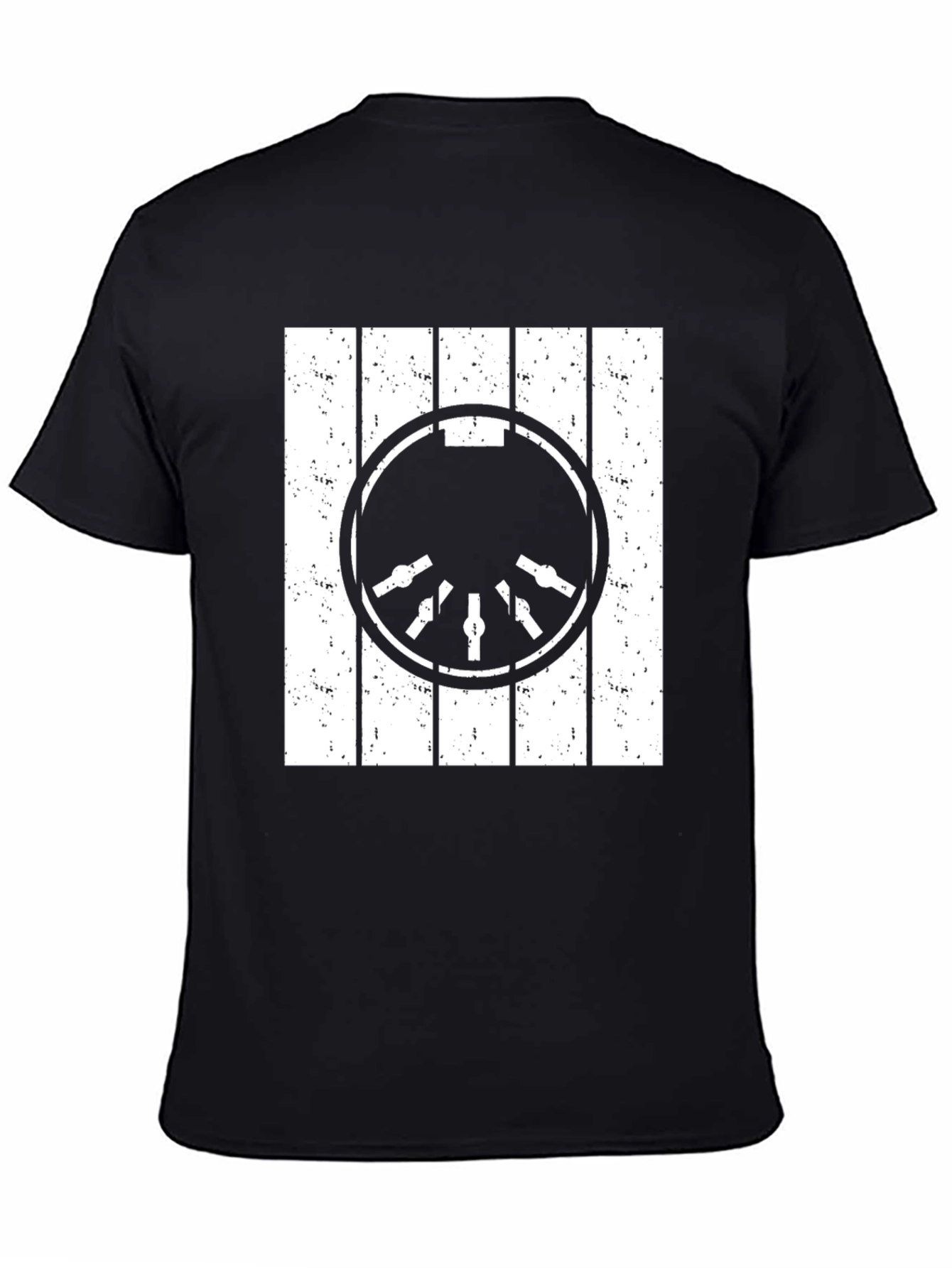Millennium Falcon Cockpit T-Shirt - Distressed